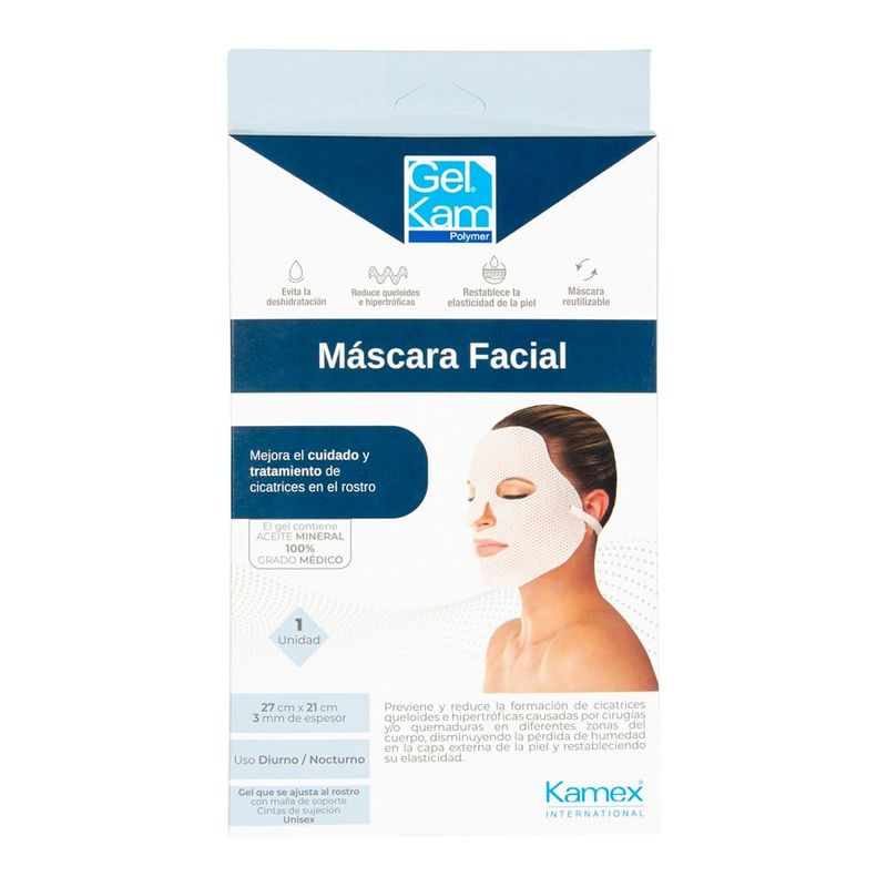 KAMEX - Mascarilla Facial Kamex Gel Polimero 3mm X 1und