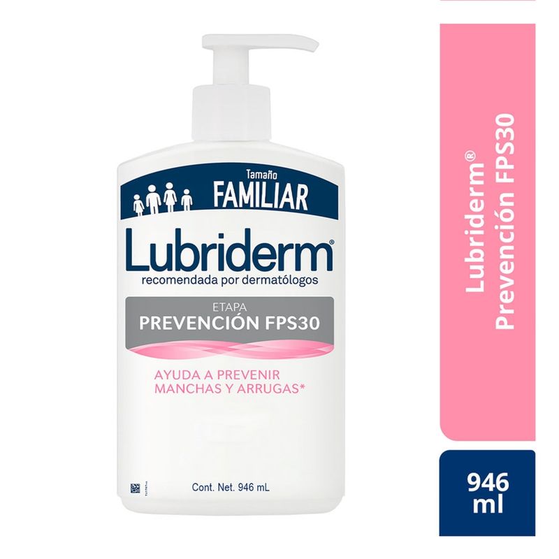 LUBRIDERM - Crema Corporal Lubriderm Prevencion X 946ml