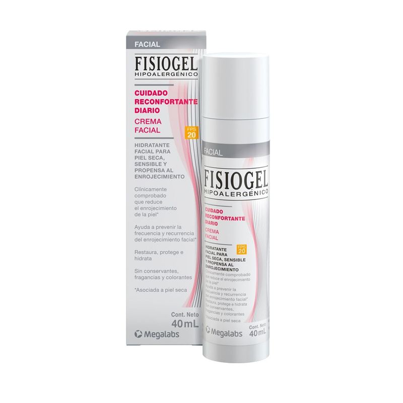 MEGALABS - Crema Facial Fisiogel Reconfort Spf20 X 40Ml