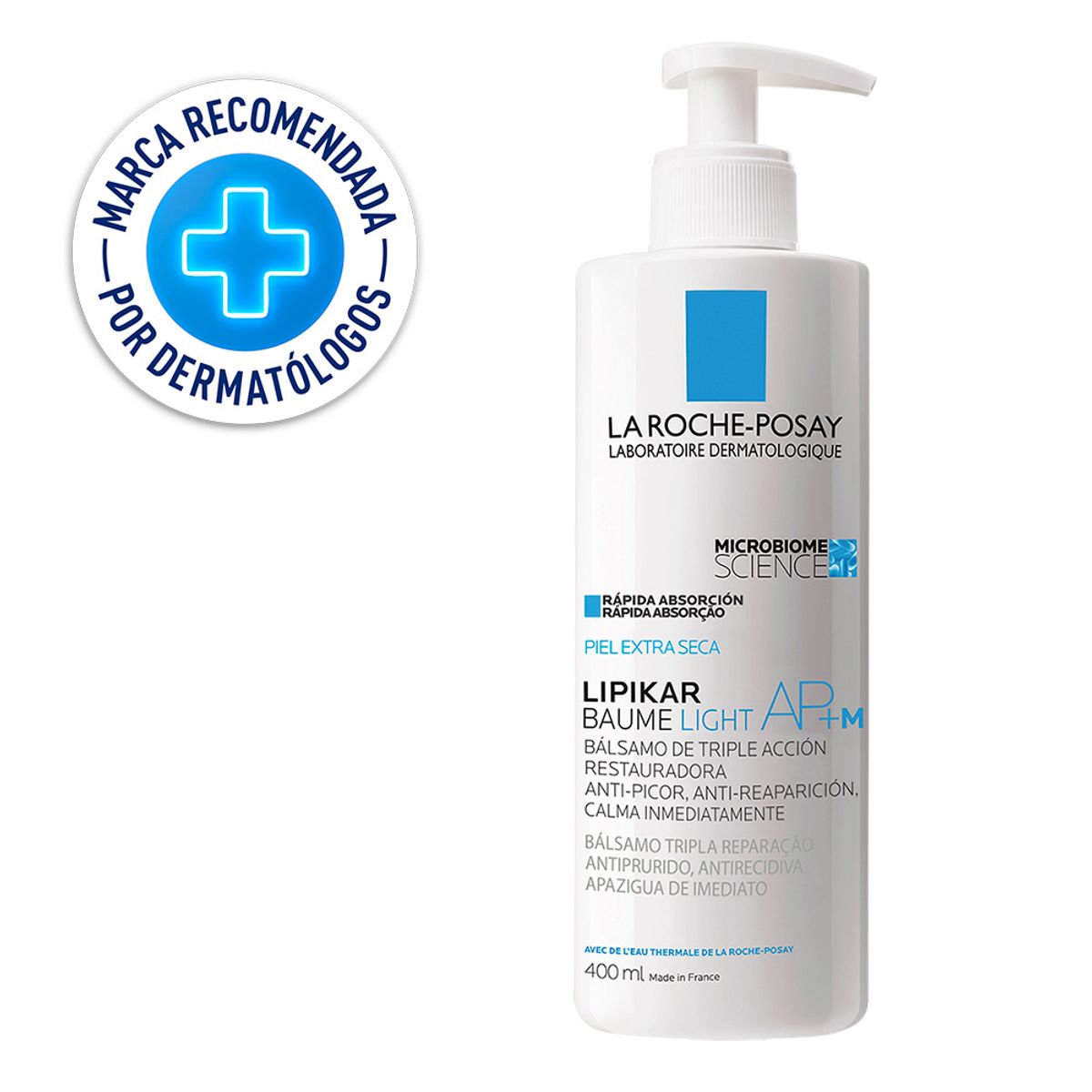 LA ROCHE POSAY - Hidratante Corporal Lipikar Light Ap+M X 400Ml