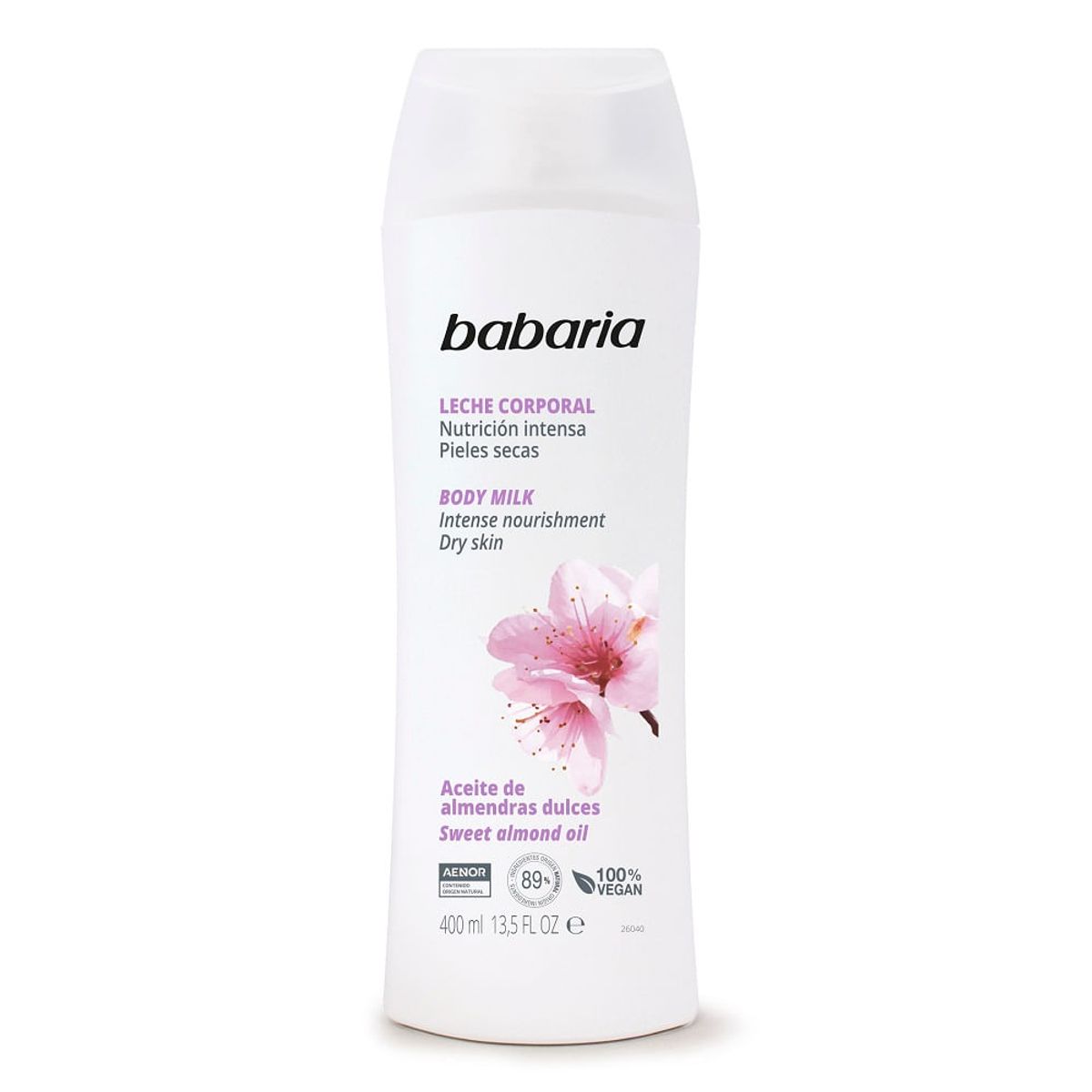 BABARIA - Leche Corporal Babaria Almendra X 400Ml