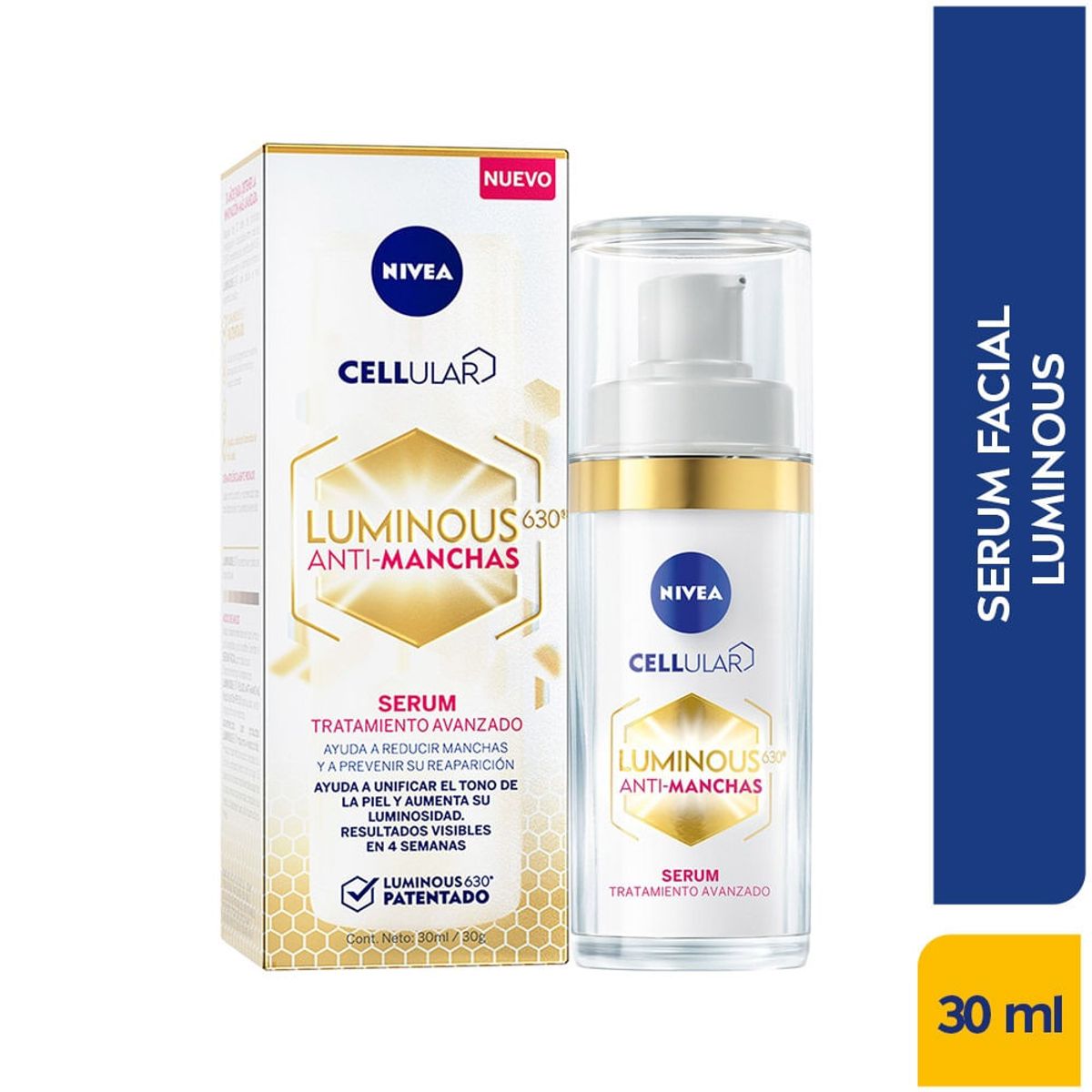 NIVEA - Serum Nivea Luminous 630 Antimanchas X 30ml