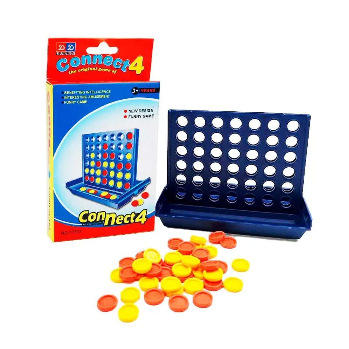 DAYOSHOP - Juego De Mesa Triqui 4 En Linea Didactico Connect 4