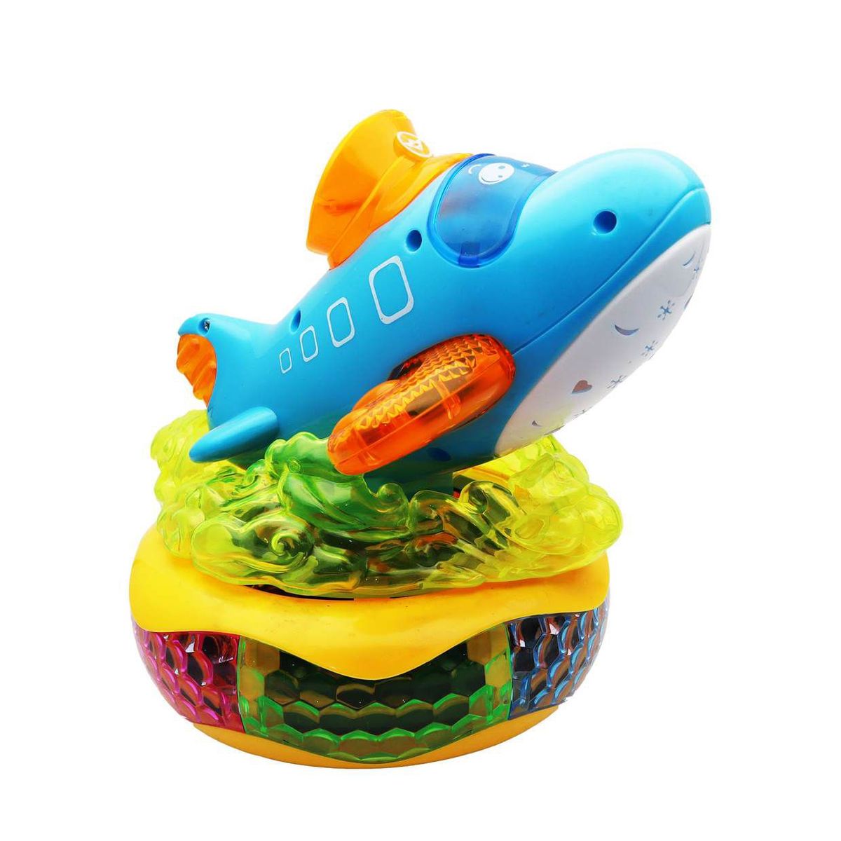 DAYOSHOP - Juguete De Avión Interactivo Musica Movimiento  Baterias