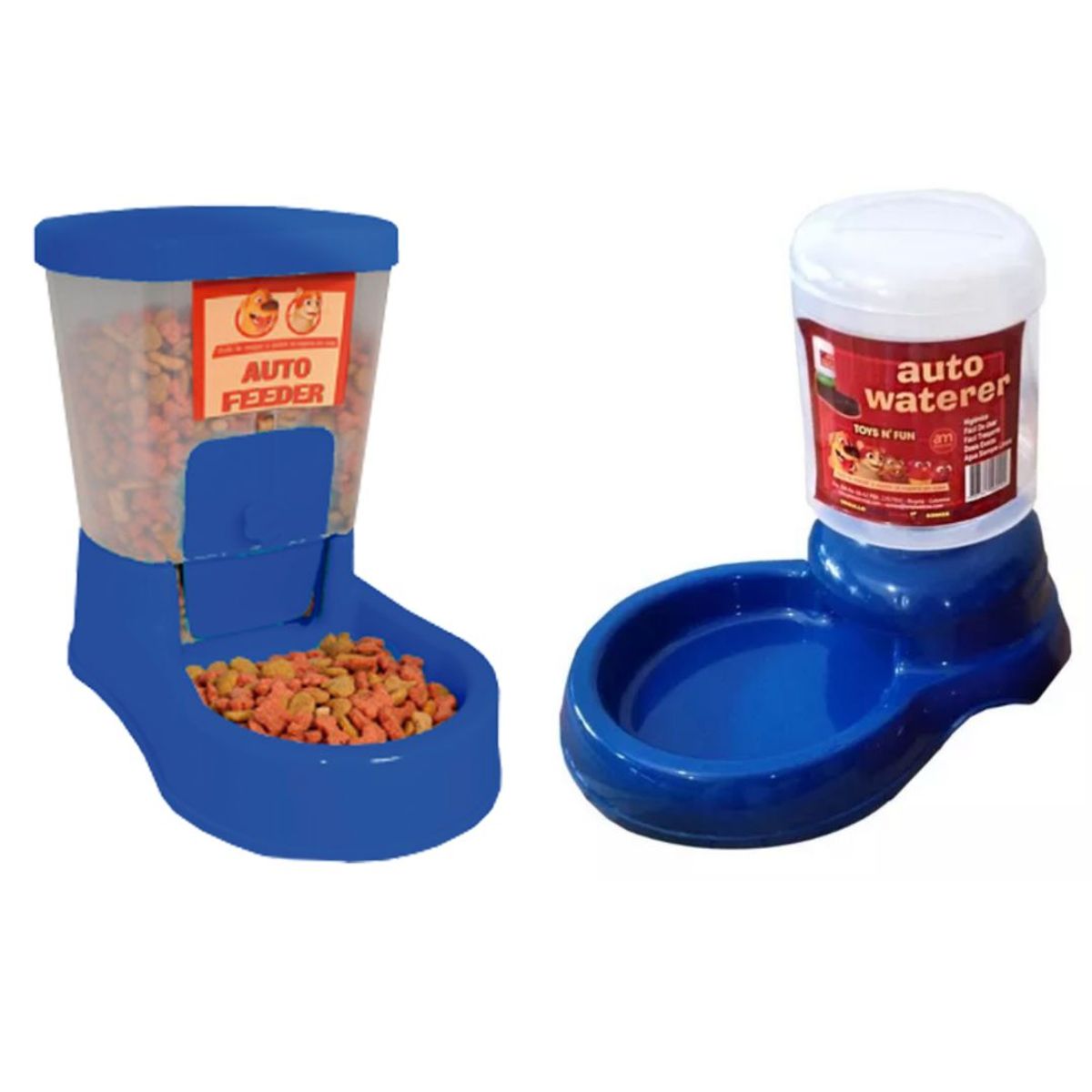 AFM - Dispensador De Agua Y Comida Individuales Para Mascota