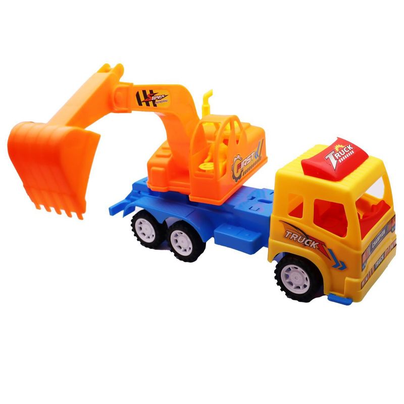 DAYOSHOP - Retroexcavadora Bulldozer Constructor Juguete Niño Didactico