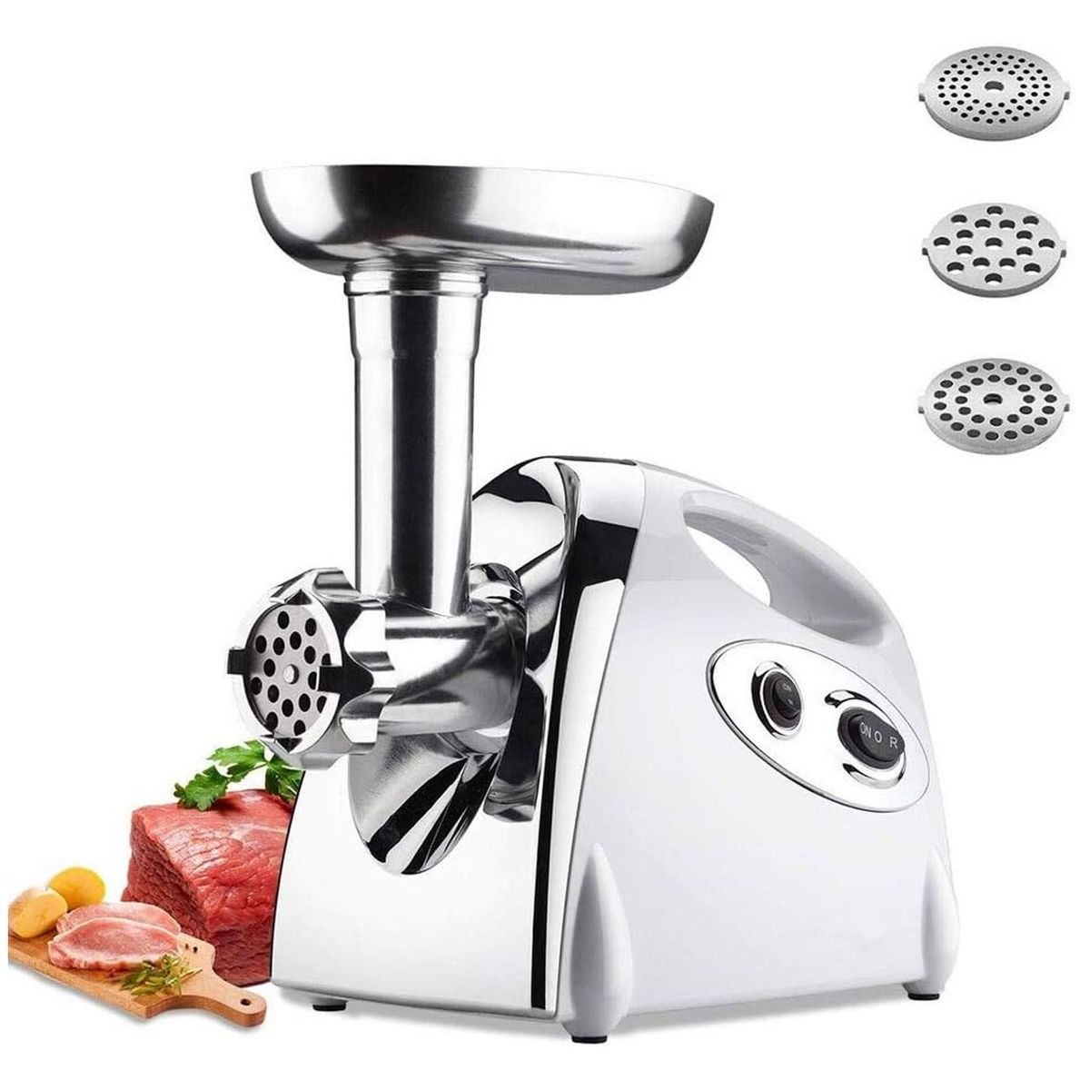 ONE PIXEL - Molino De Carne Picadora Rebanadora De Alimentos