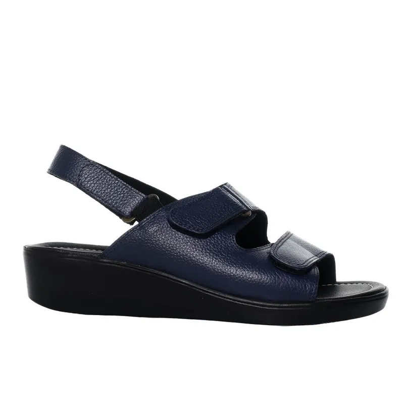 ZAVATTY - Romulo sandalia para mujer H-BELEN AZUL CUERO ZAVATTY