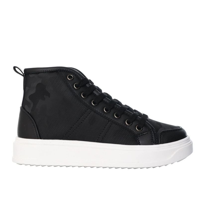 ZAVATTY - Botin deportivo para mujer TA788 NEGRO X CAMUFLADO ZAVATTY