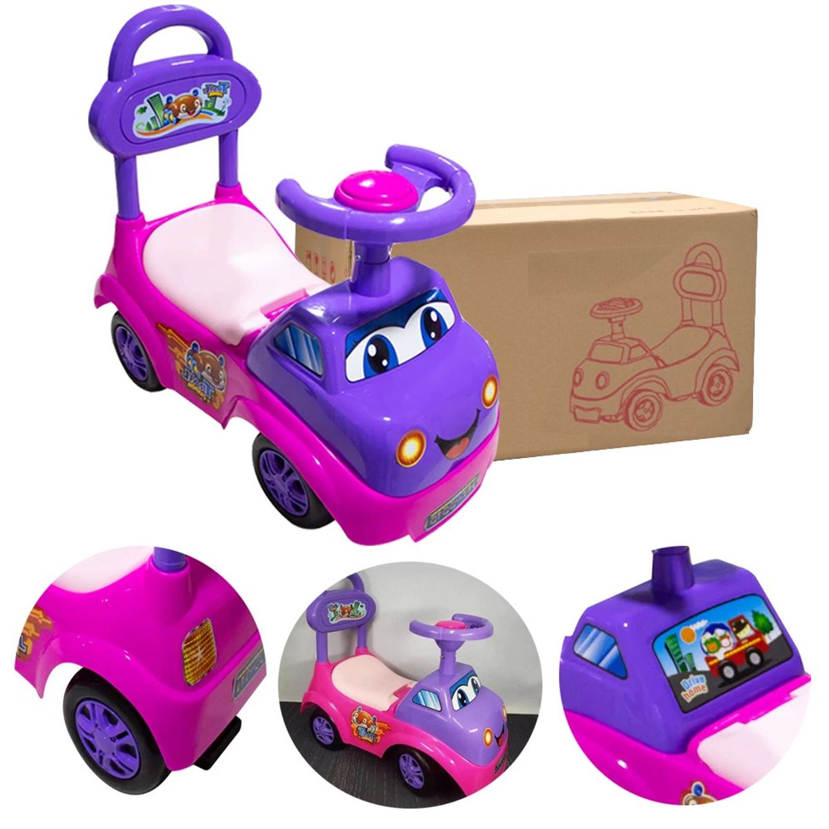 GENERICO - Carro Montable Paseador Infantil Juguete - Niños Y Niñas