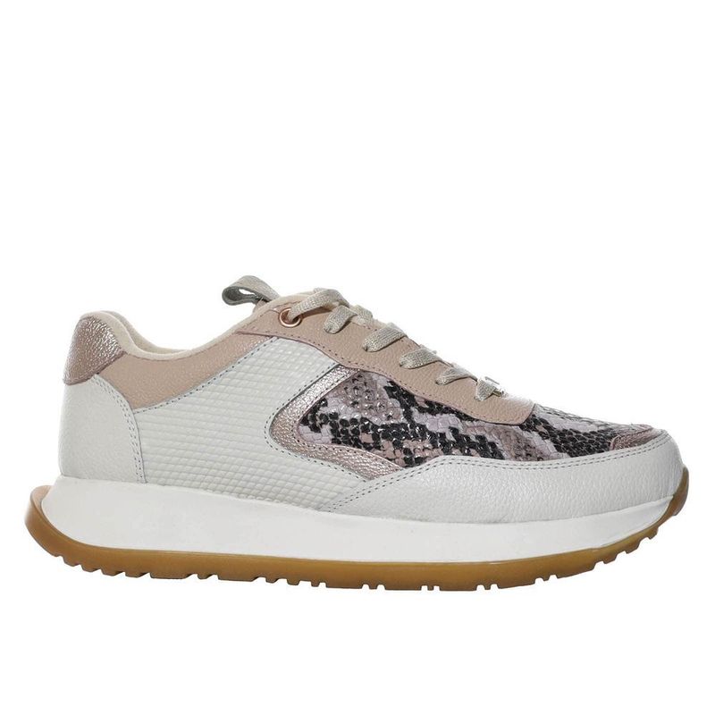 ZAVATTY - Tenis para mujer TACT931 TALCOXROSAXFOLIA ZAVATTY