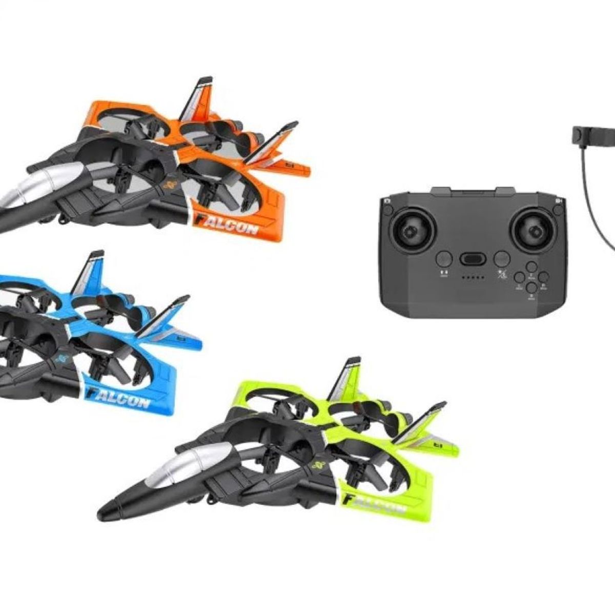 GENERICO - Drone Avion De Combate Dual Control Giros Acrobaticos