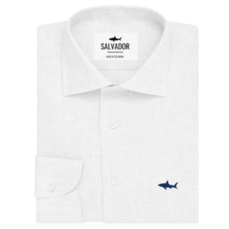 SALVADOR BEACHWEAR - Camisa  Salvador Blanca