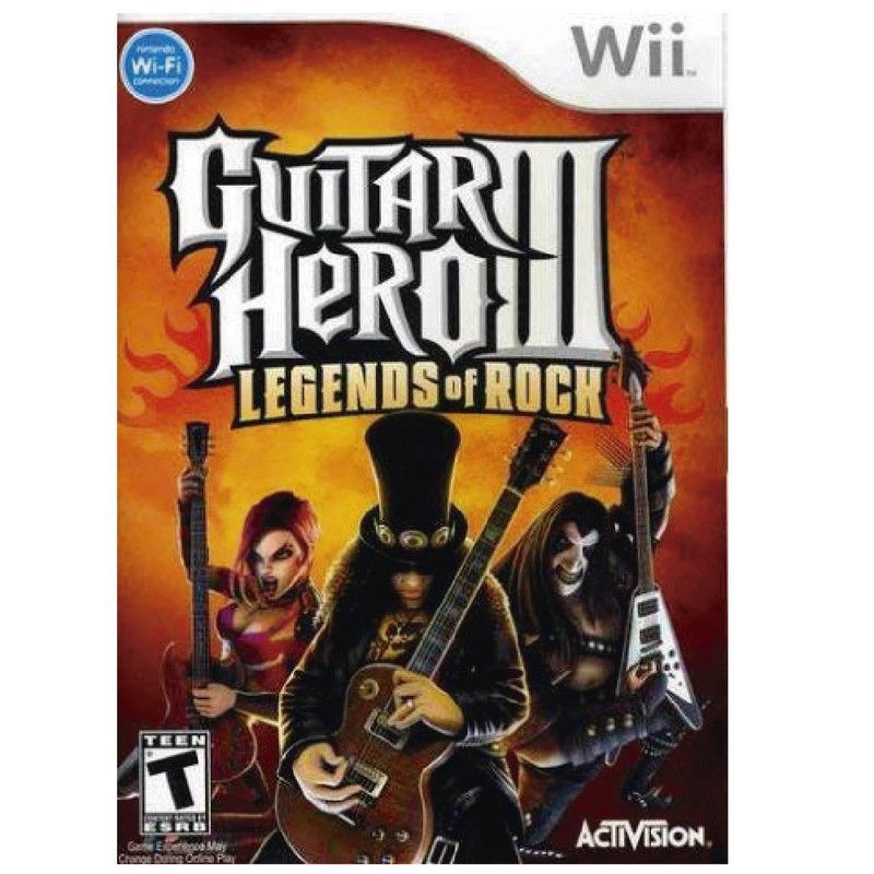 NINTENDO - Guitar hero 3 legends of rock - Nintendo WII