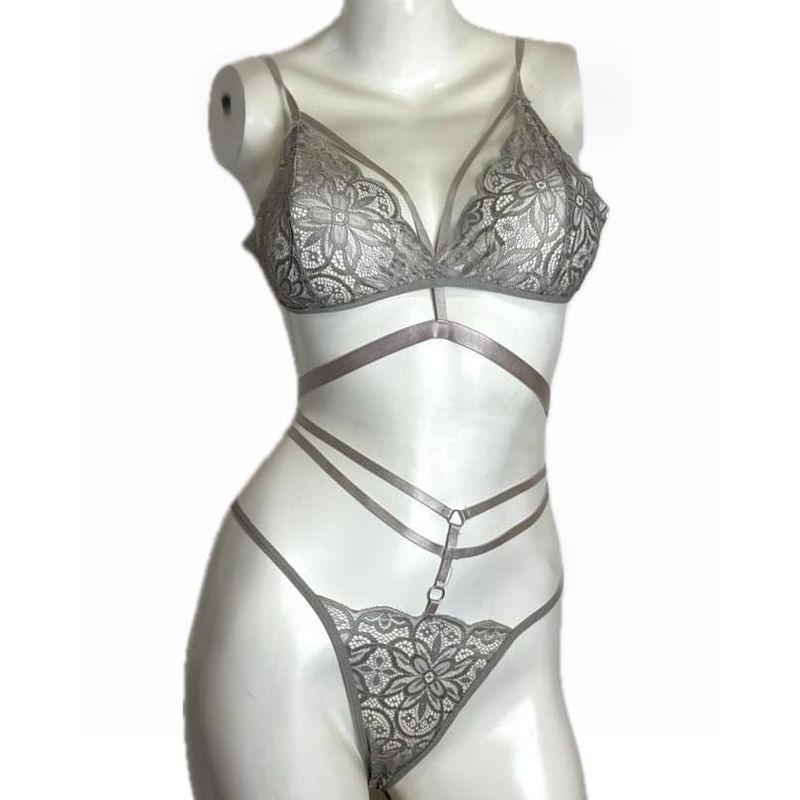 GENERICO - Baby Doll Transparente Linda Lencería Body Mujer