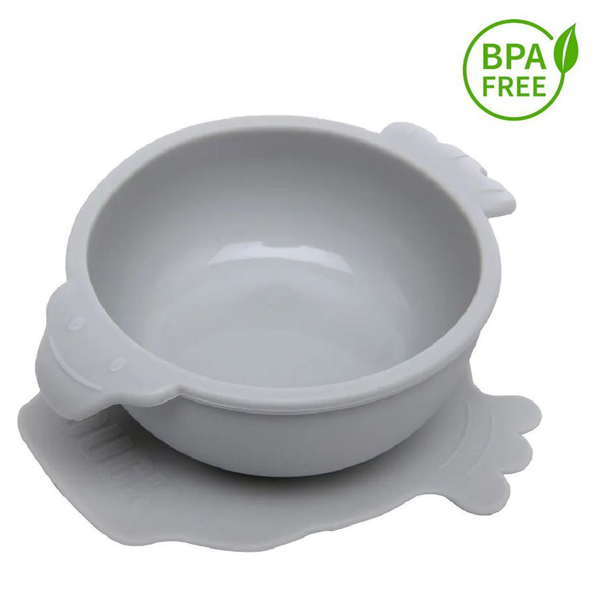 GENERICO - Bowl en Silicona Diseño Pato - Alimentación del bebe