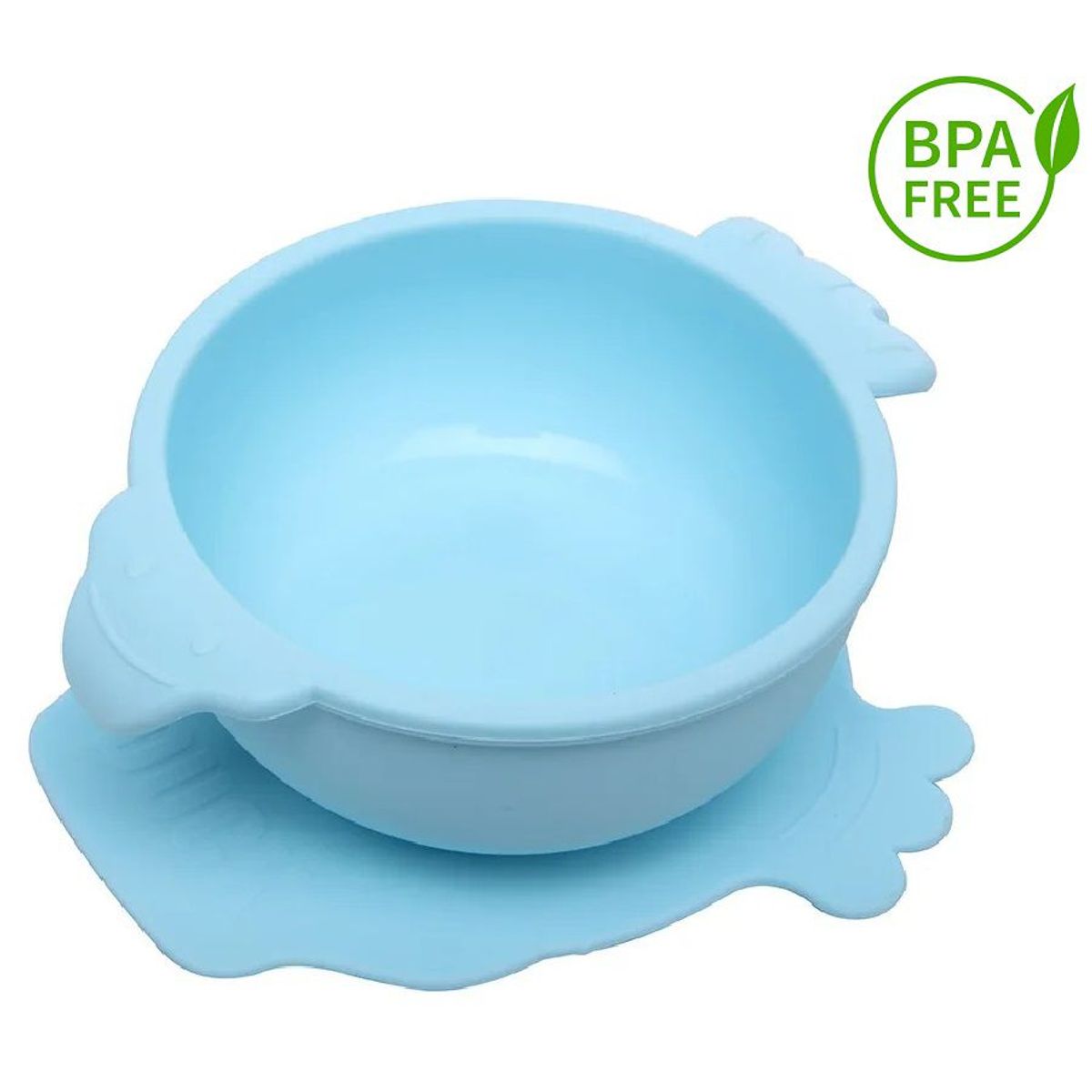 GENERICO - Bowl en Silicona Diseño Pato - Alimentación del bebe