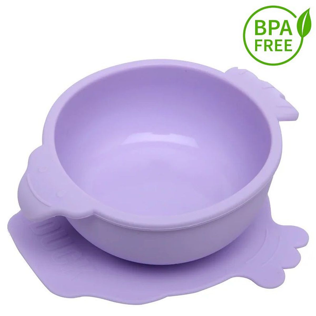 GENERICO - Bowl en Silicona Diseño Pato - Alimentación del bebe