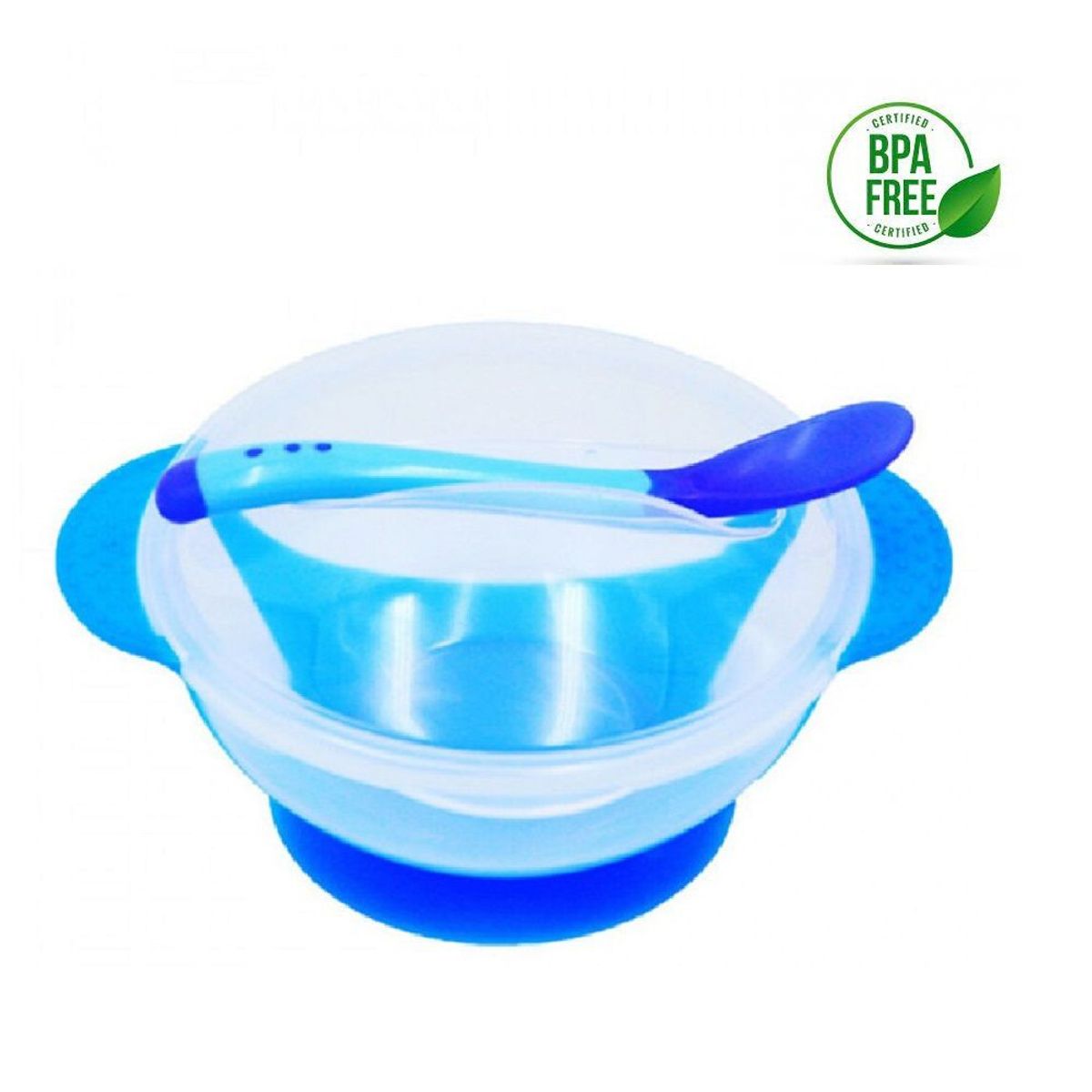 GENERICO - Vajilla con Cuchara Termosensible Alimentación del Bebe