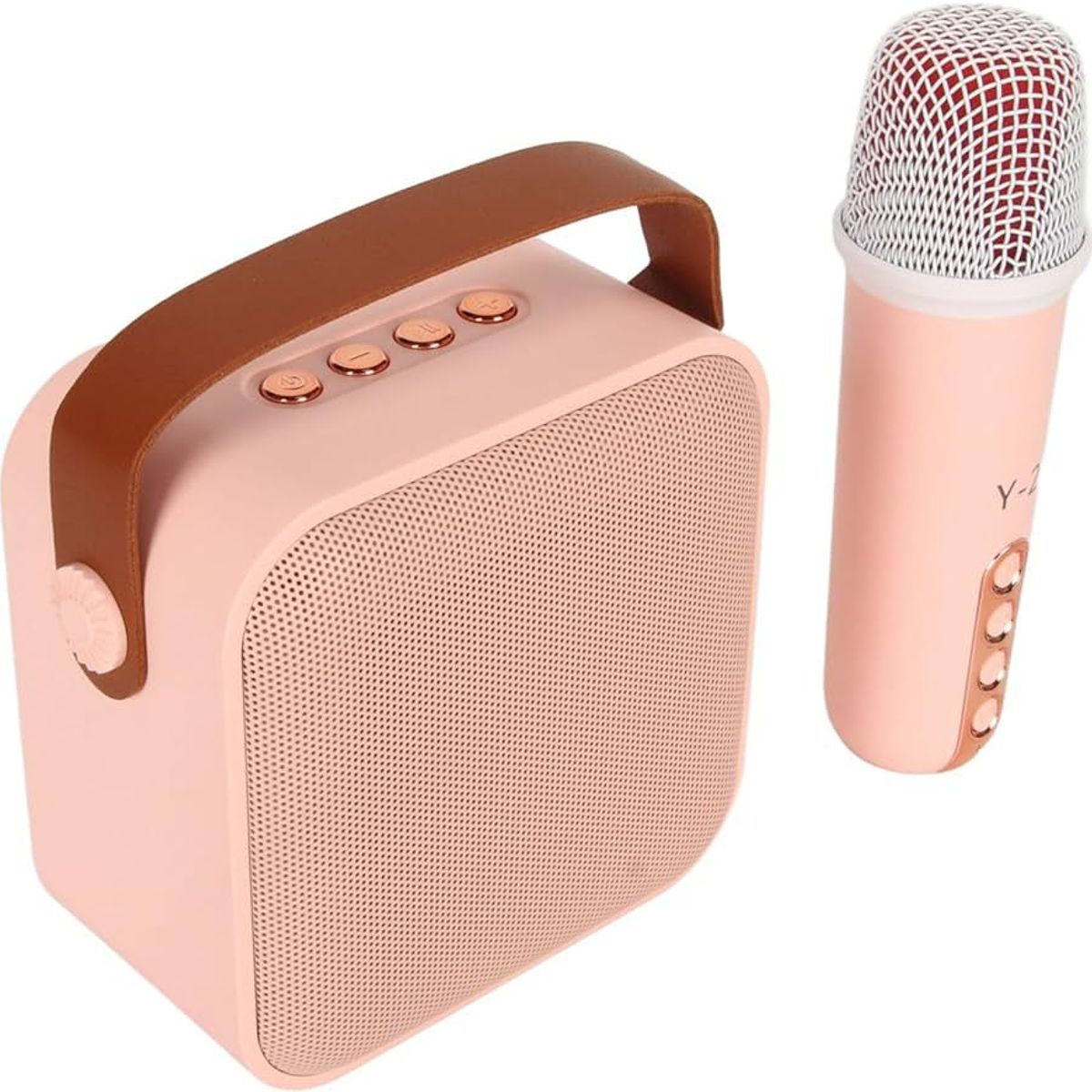 GENERICO - Parlante Karaoke Infantil Micrófono Inalambrico Lector Usb