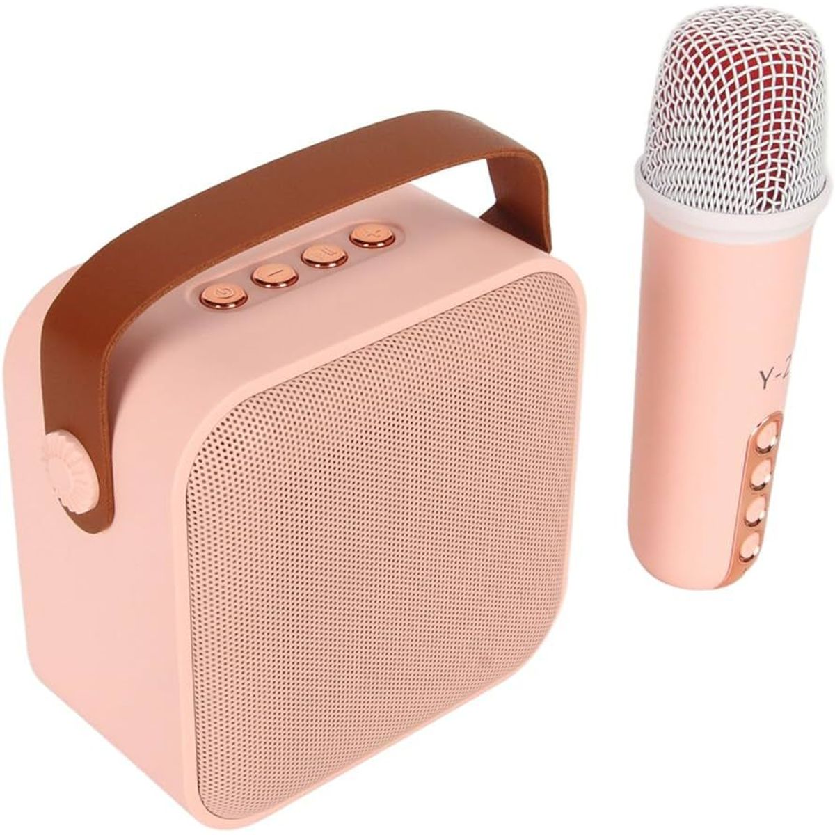 GENERICO - Parlante Karaoke Infantil Micrófono Inalambrico Lector Usb