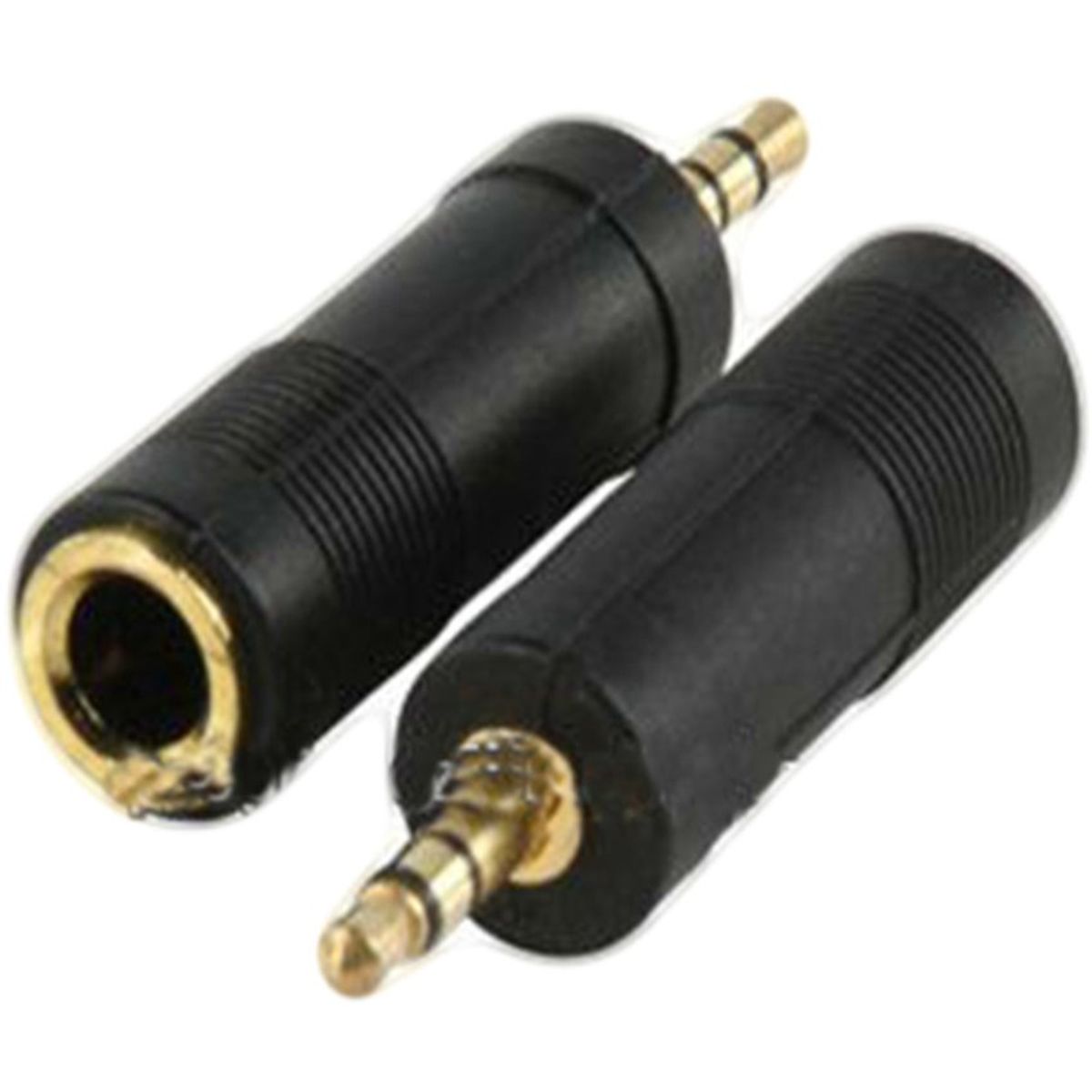 GENERICO - Adaptador Plug 1/4 A 3.5 Audio Hembra Mp3 Parlante Reproductor Pc