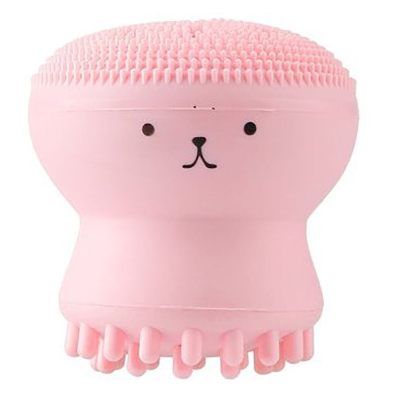 GENERICO - Cepillo de silicona exfoliante - pulpo facial