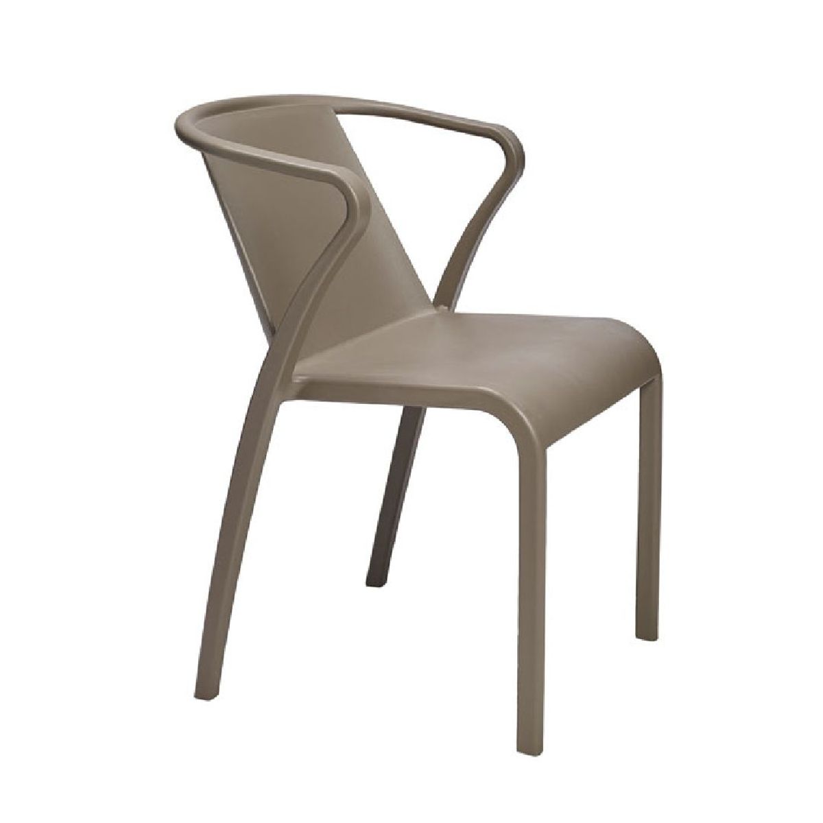 MUMA - Silla Para Interior y Exterior Fado Taupe