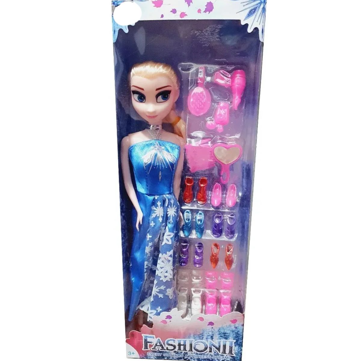 GENERICO - Muñeca Princesa Frozen Disney Juguete Infantil Niña