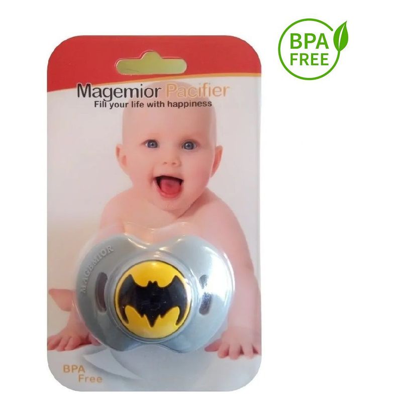 SIN ETIQUETAS - Chupos graciosos para bebes - Batman