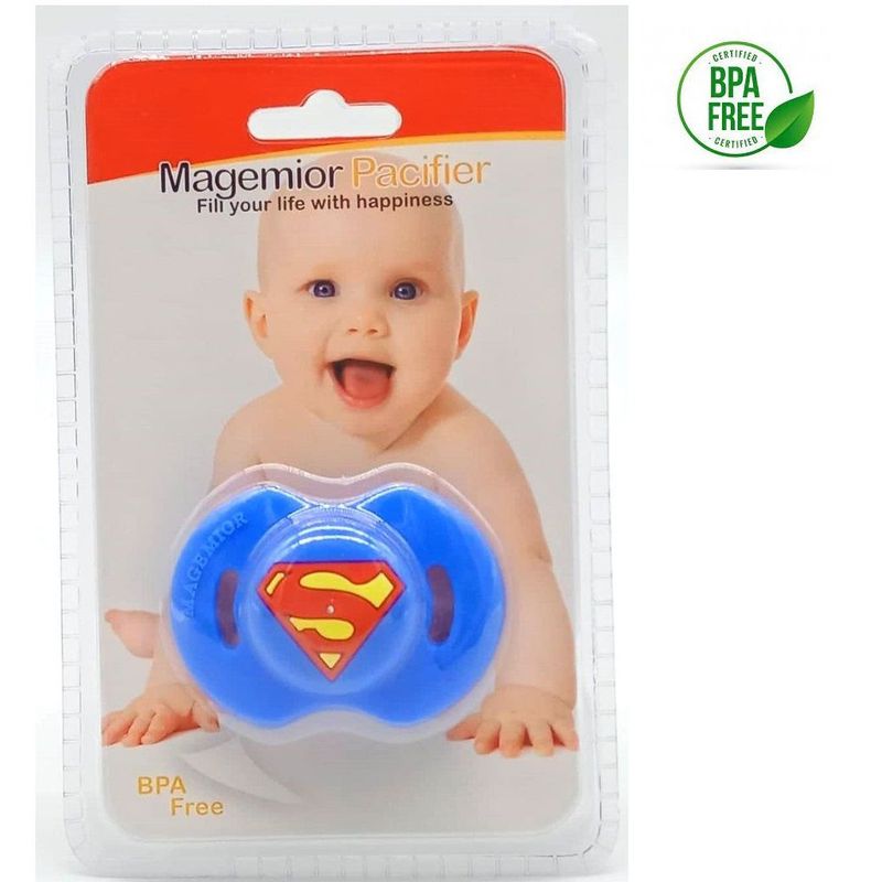GENERICO - Chupos graciosos para bebes - Superman