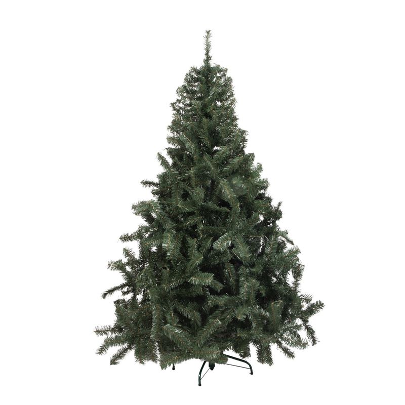 GIO HOME - Arbol de Navidad Pino London 1.80m Verde 444 Ramas GIO Home