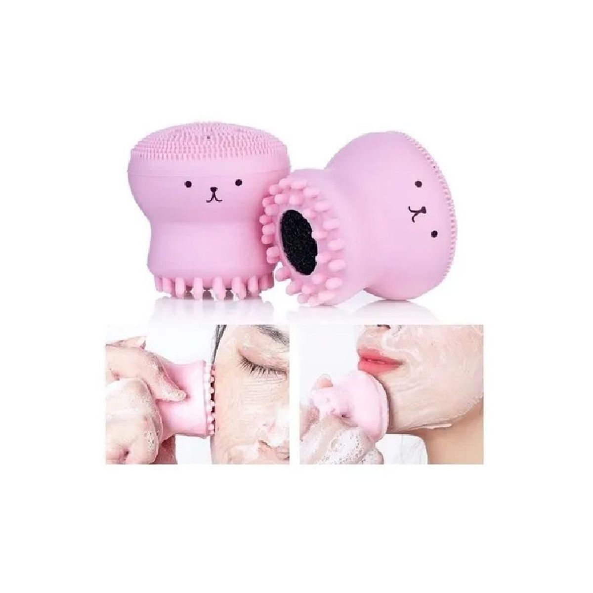 SKY - Cepillo masajeador limpieza facial corporal pulpo exfoliant