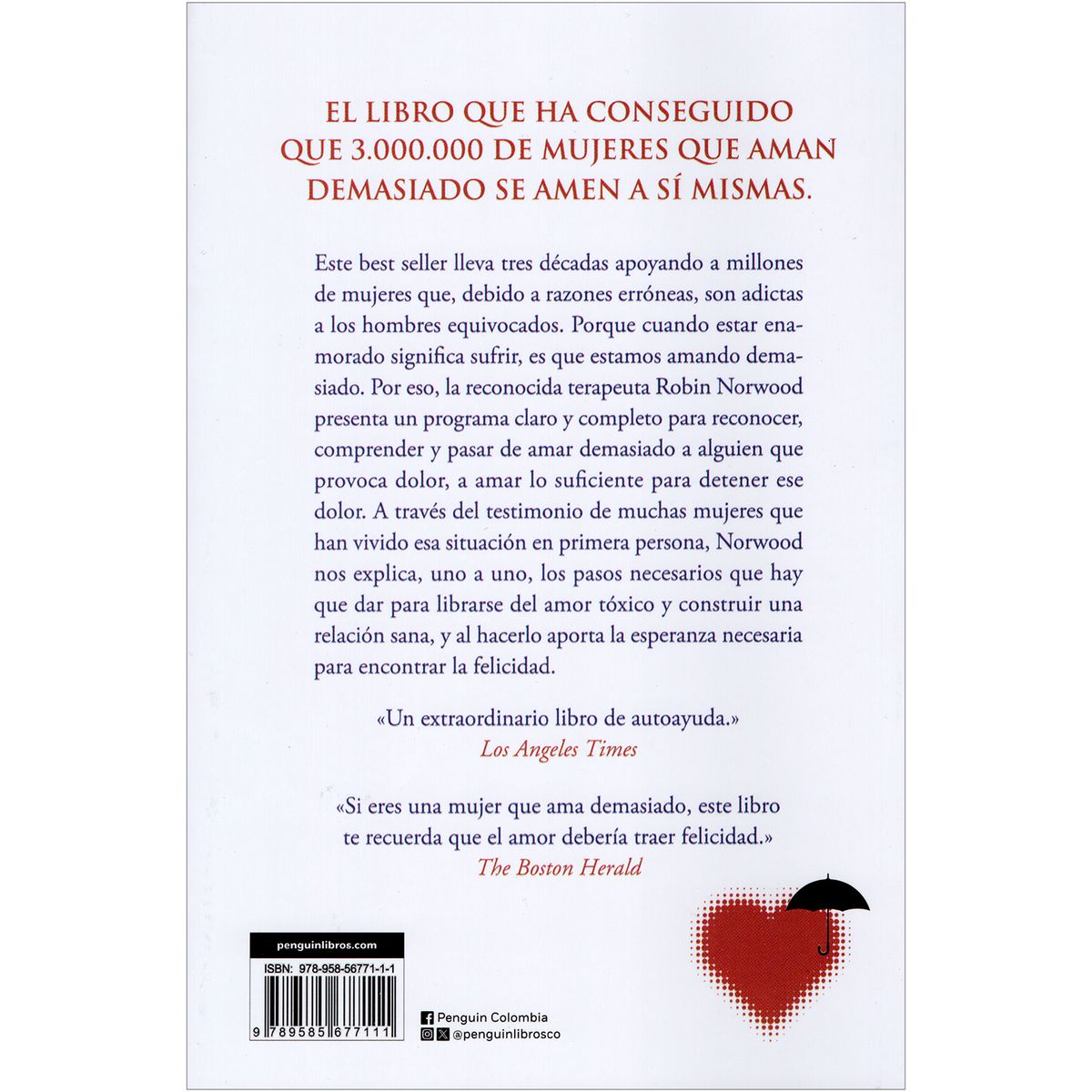 VERGARA - Las Mujeres Que Aman Demasiado. Robin Norwood