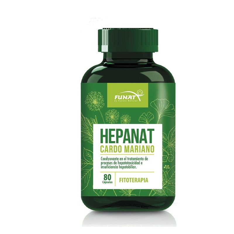 FUNAT - Hepanat Funat Cardo Mariano X 80 Capsulas