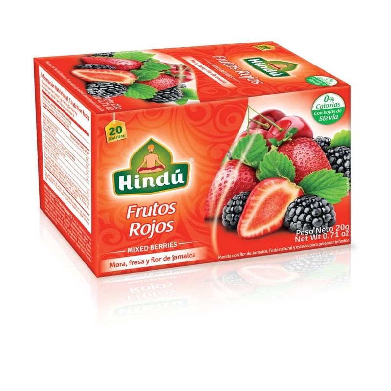HINDU - Aromatica Hindu Frutos Rojos X 20Sobres