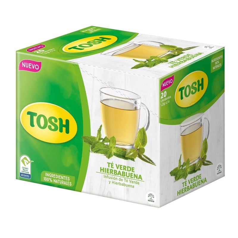 TOSH - Te Tosh Verde Hierbabuena X 1.2g X 20und