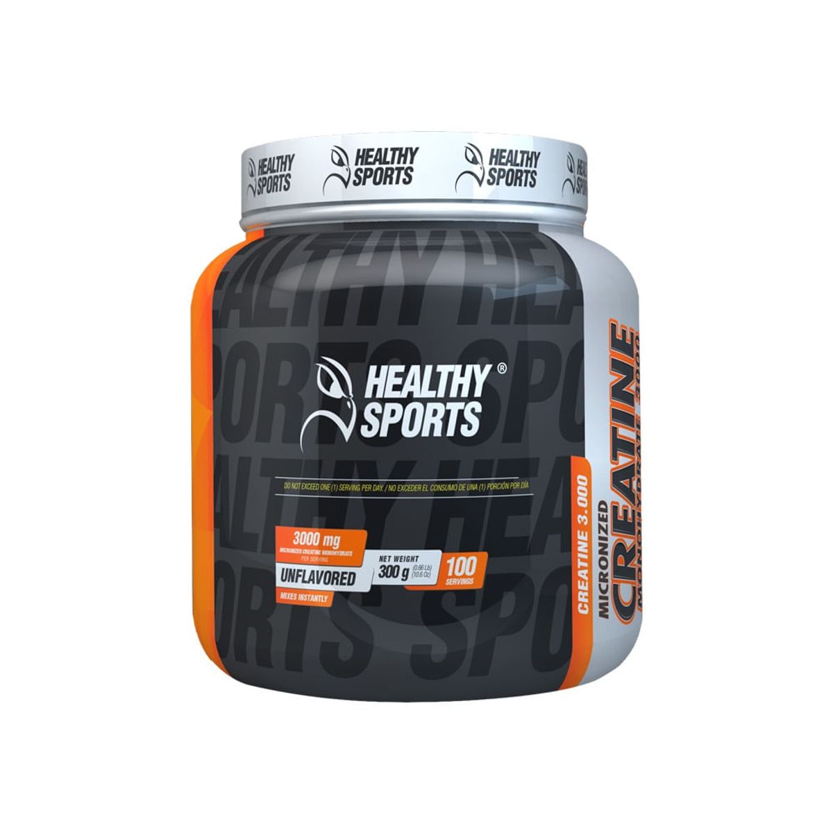 HEALTHY SPORTS - Creatine Healthy Sports Monohydrate 3000mg X 300g
