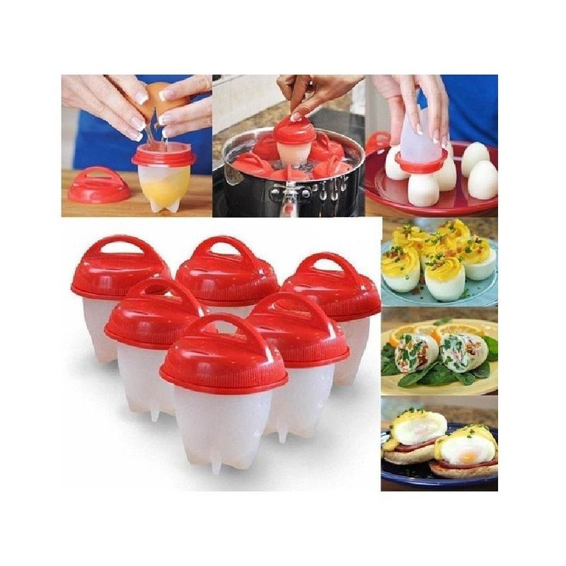 SKY - Cocinero de huevo de silicona - huevos tibios x 6 unidades