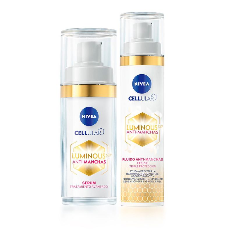 NIVEA - Combo Nivea Cellular Luminous Serum + Crema dia