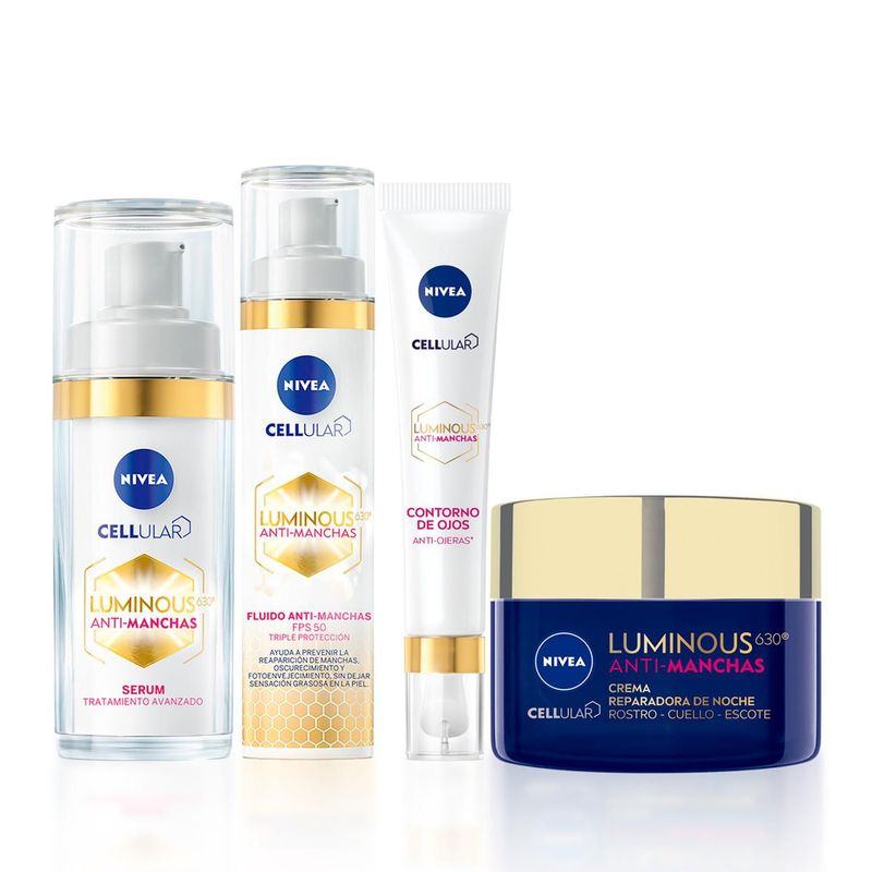 NIVEA - Combo NIVEA Celullar Luminous ANTIMANCHAS RUTINA COMPLETA