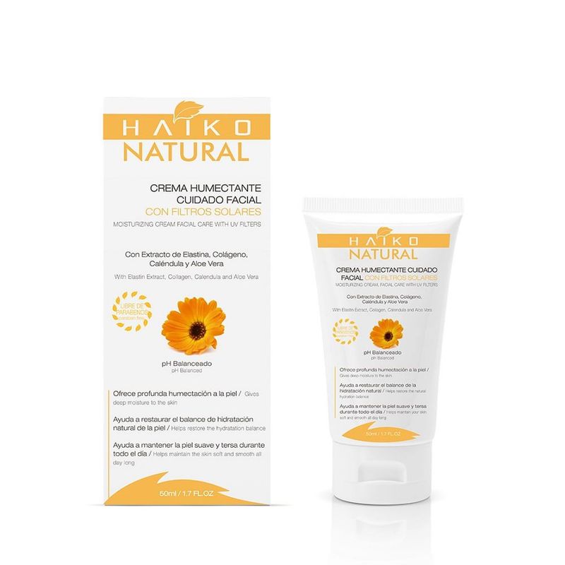 HAIKO NATURAL - Crema Facial Haiko Natural Humectante X 50g