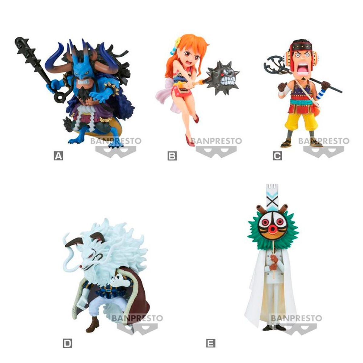 BANPRESTO - FIGURA COLECCIONABLE BANDAI DE ONE PIECE WCF WANOKUNI ONIGASHIMA 8 - SURTIDO