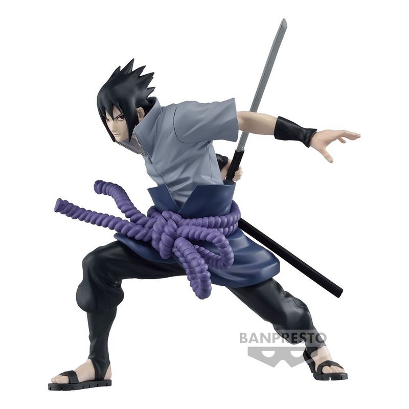 BANPRESTO - FIGURA COLECCIONABLE BANDAI DE NARUTO SHIPPUDEN VIBRAT STARS SASUKE III