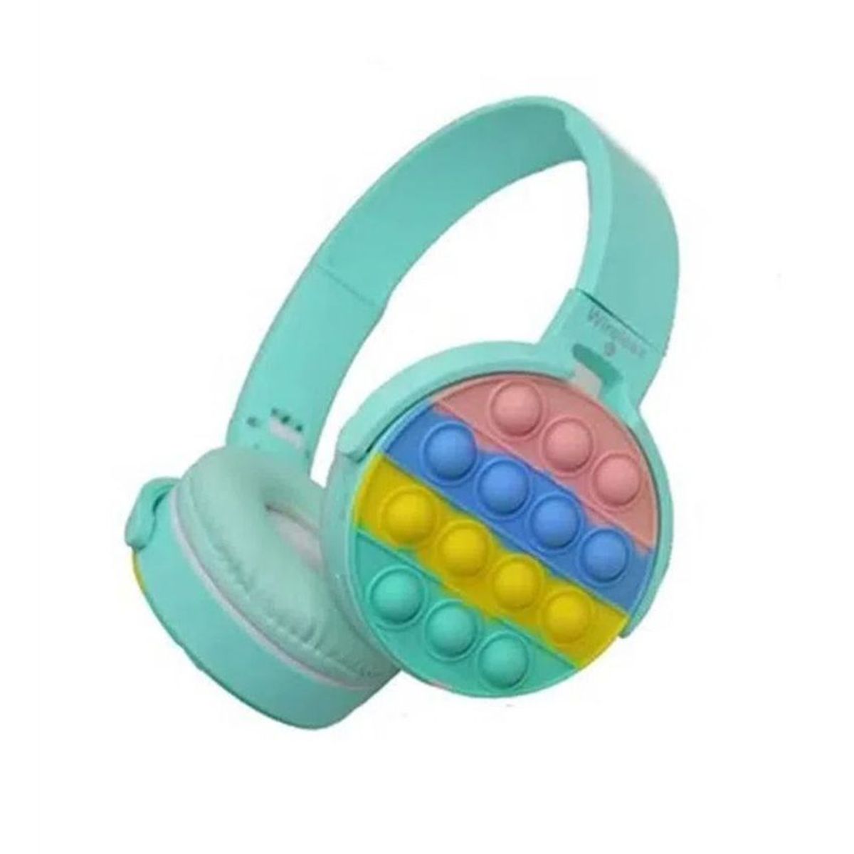 GENERICO - Audifonos diadema bluetooth inálambricos push popit niños