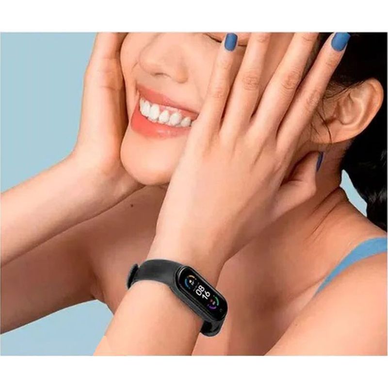 Brazalete inteligente pulsera reloj contador pasos calorías