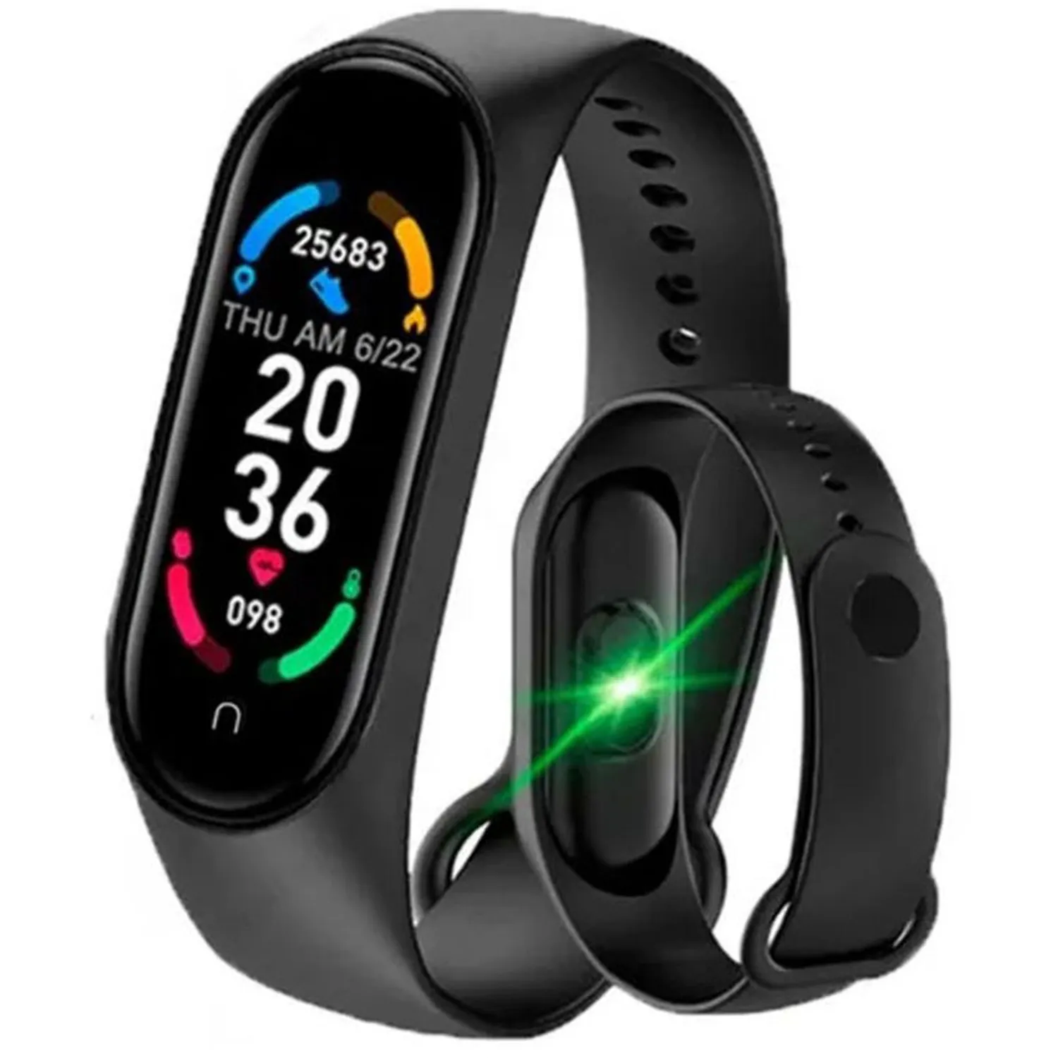 Brazalete inteligente pulsera reloj contador pasos calorías - Main Image