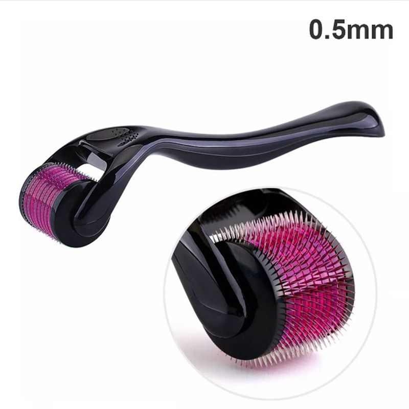 CARER SPARK - Derma roller Facial de belleza 0.5mm microagujas con 540 pines