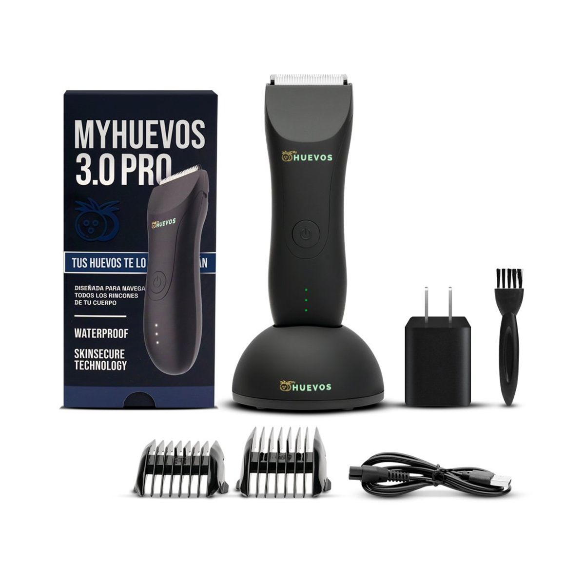 MYHUEVOS - Pack Afeitadora Electrica I Love MyHUEVOS® y Accesorios