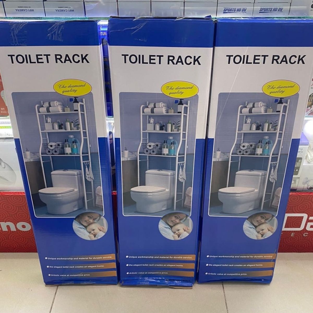 GENERICO - Organizador De Baño Estantería Mueble Ahorrador De Espacio